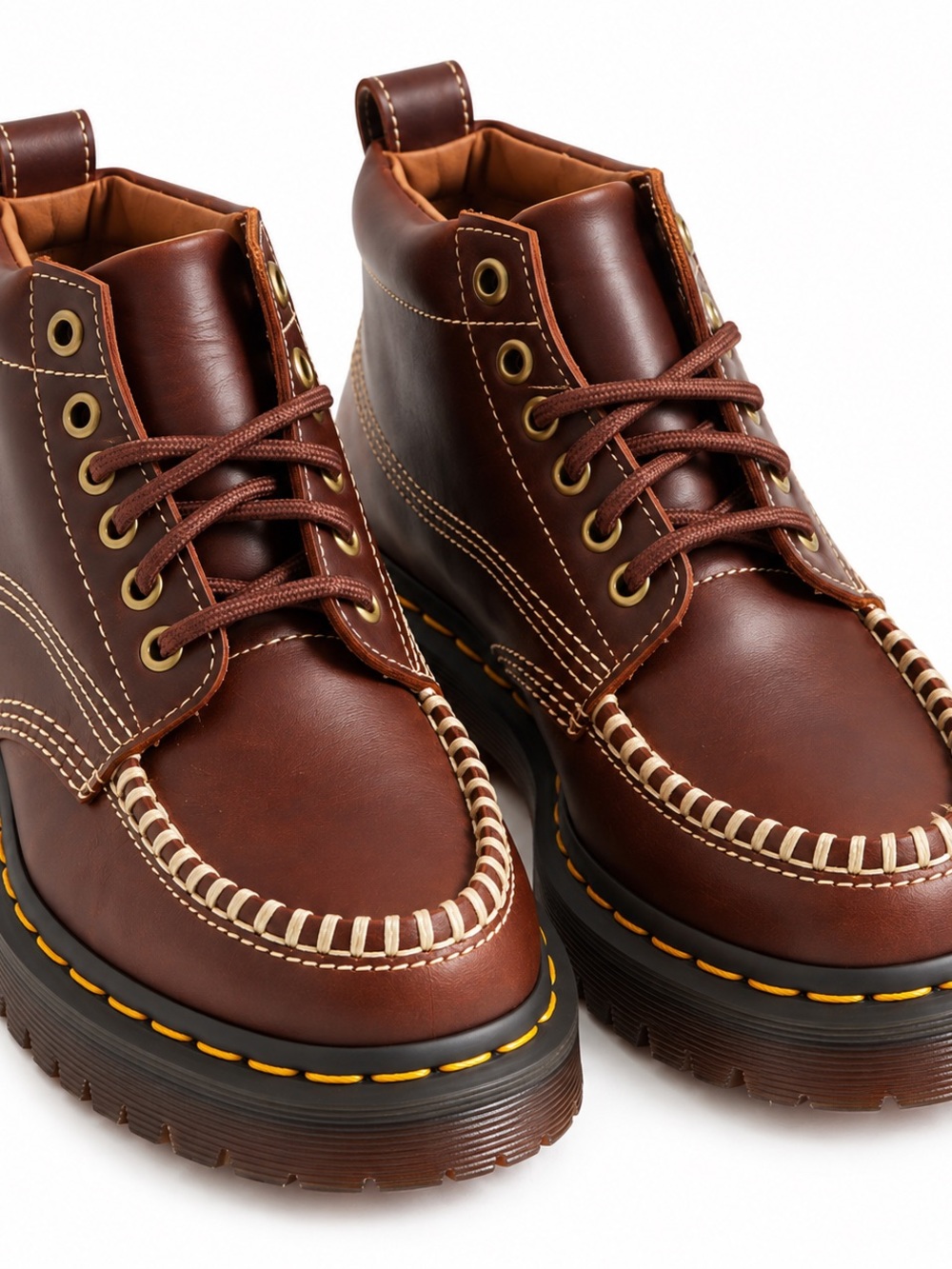Dr. Martens Lowell Chukka Boots – Butterscotch Brown – Size US 12